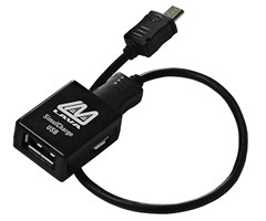 SimulCharge USB OTG-adapter för Samsung Galaxy Tab A/4/PRO/S