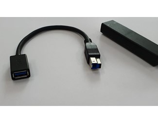 10m USB 3.0 Aktiv Optisk kabel hane-hane