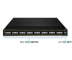 32-Port 100G/40G QSFP28 + 2-Port 10G SFP+