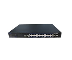 24x10/100/1000TX PoE 1900W, 4x1000Base SFP