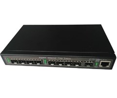 8xGigabit-SFP, 1xKombo SFP/RJ45, unmanaged