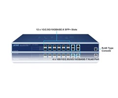 Managed Ethernet Switch med 48V DC Redundant Power