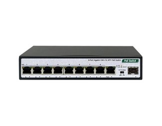 8xPoE + 1xRJ45 1xSFP Uplink