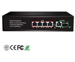 POE budget 65W, fläktfri