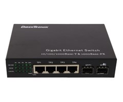 2xSFP Gigabit, 4x10/100/1000TX