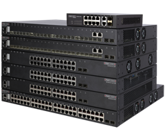 ECS4100-12PH, 8xTX PoE+(180W) + 2xSFP + 2xkombo RJ45/SFP