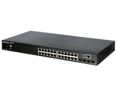 ECS4100-28T, 24x10/100/1000TX + 4xSFP