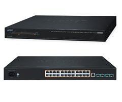Dante stöd, 8st 1Gb PoE++,16 st 1Gb POE+ , 4st SFP+ 10G