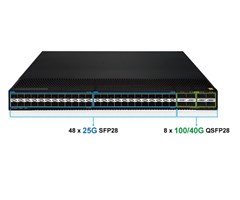 48-Port 25G SFP28 + 8-Port 40/100G QSFP28
