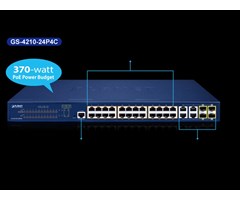 GS-4210-24P4C-370w budget