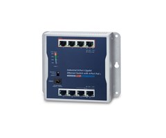 8-Port 10/100/1000T(4POE+) ,IP30,-20-60,inkl adapter 54V 72W