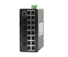 16-Port+ 4-port 1000 BASE SFP,DIN, 24VDC, nätdel tillkommer