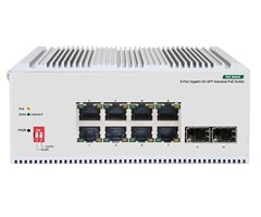 8x 1Gb PoE,  2xSFP 1Gb