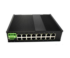 16*10/100/1000Mbps RJ45 interface,  24VDC