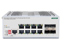 8st 1Gb 90W PoE portar , 2st 1000/10G SFP, 180W max