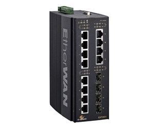 EX73931-0VB Härdad managed L3 12x10/100/1000TX +4x1G SFP