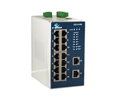 Industriell 14x10/100TX, 2x100FX, SC, SM 20km