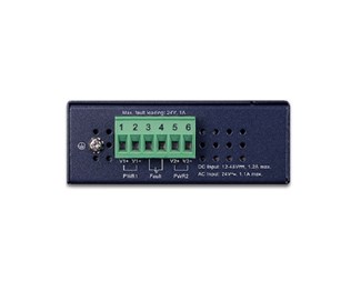 IGS-801T, 8-Port 10/100/1000T,-40-75, 12-48V DC, 24V AC