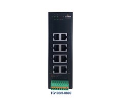 TG103H-0800,POE+, 8x10/100/1000TX,-40C~75C,Power budget 270W
