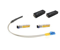2st Konverterare 2st SFP 1st 170m rugged kabel