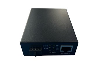 10Gbps 1xRJ45 1xSFP+ Mediakonverterare