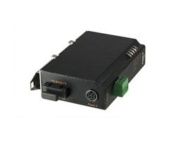 10/100TX till 100FX, MM-SC, 2km, PoE/PSE