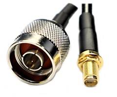 Adapterkablage, SMA-Hona till N-Hane, 0.6m