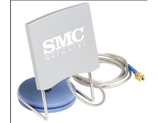 Riktad inomhusantenn 6dBi 80/40, SMA/TNC/MMCX