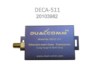 100Mbit RJ45 hona till BNC hona 2000m Koax