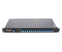 16 kanaler med TAP LC/UPC, 1290-1610Nm