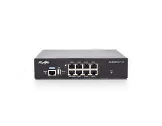 8x1000Base (7poE), inkl cloud service livstidslicens