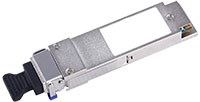 QSFP+ LX4 40Gbps, CWDM 2km på SM, 150m på OM3