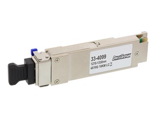 QSFP+ MM LX4, 40Gbps, 1270-1330nm LC, 100m, DDMI