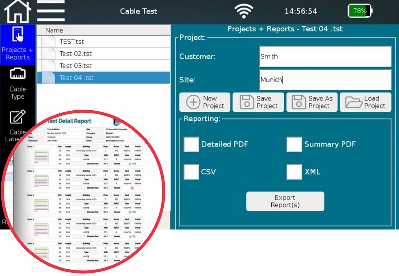 NetXpert XG - reporting