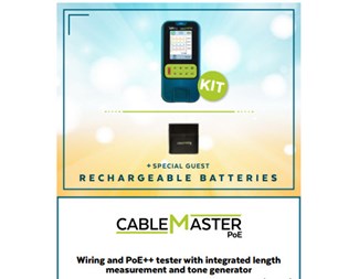 PROMO Cable Master PoE  KIT + battery kit