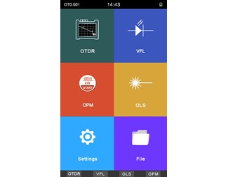 OTDR för UPC-fiber
