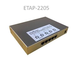 Dubbel länk ETAP-2205 10/100/1000Base-T TAP, PoE, USB ström