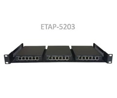 3st ETAP-5203 med rackmonterings kit