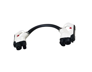 Adapter CCS Combo 2 till CCS combo 1, 150A, 0,3m kabel