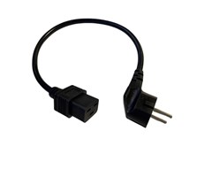 0,5m, IEC320 C19-Schuko