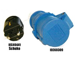0,15m 16A (IEC60309 hona/DIN49441)