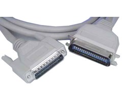 1,8m, DB25 hane till Centronic 36 hane