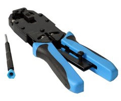 Verktyg för RJ45, RJ11 och RJ12