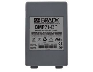 Brady Uppladdningsbart batteri