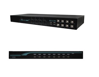 Med USB KM-synkronisering och mus- växlingsfunktion