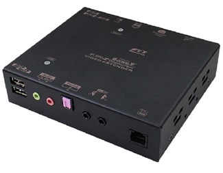 with USB 2.0, Audio, IR, Serial Extensions, PoH, 100M
