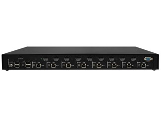 8-port DP, USB2.0 och EDID simulering