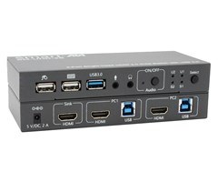 2xHDMI 2.0 in, 1xHDMI ut, 2xUSB B in, 2xUSB A 1.1 ut