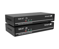 DVI-D Sändare & mottagare KVM USB, ljud på Cat.5E/6