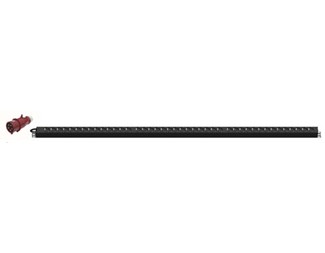 42x Schuko ut, Rödhand. 3x32A 3-fas in, L:2083mm